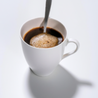 a cup of coffee that wonders curiuosity